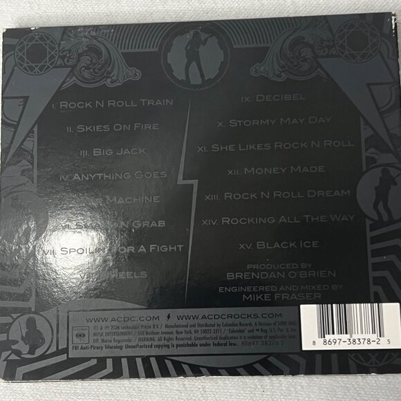 AC/DC Black Ice Limited Edition CD & Booklet Rock N Roll Train Walmart Exclusive - Picture 16 of 16